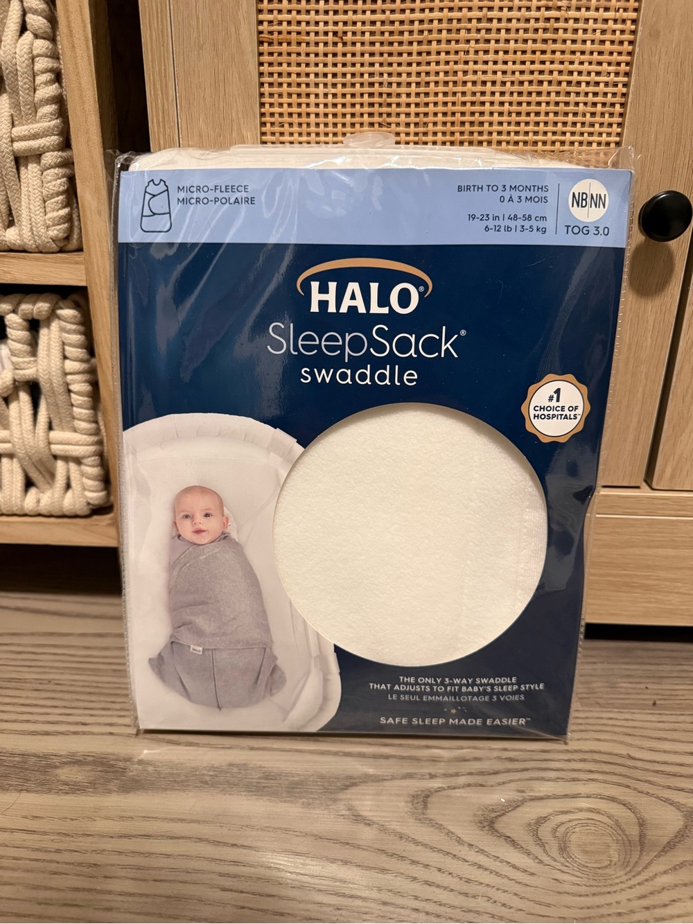 HALO SleepSack Swaddle - size NB